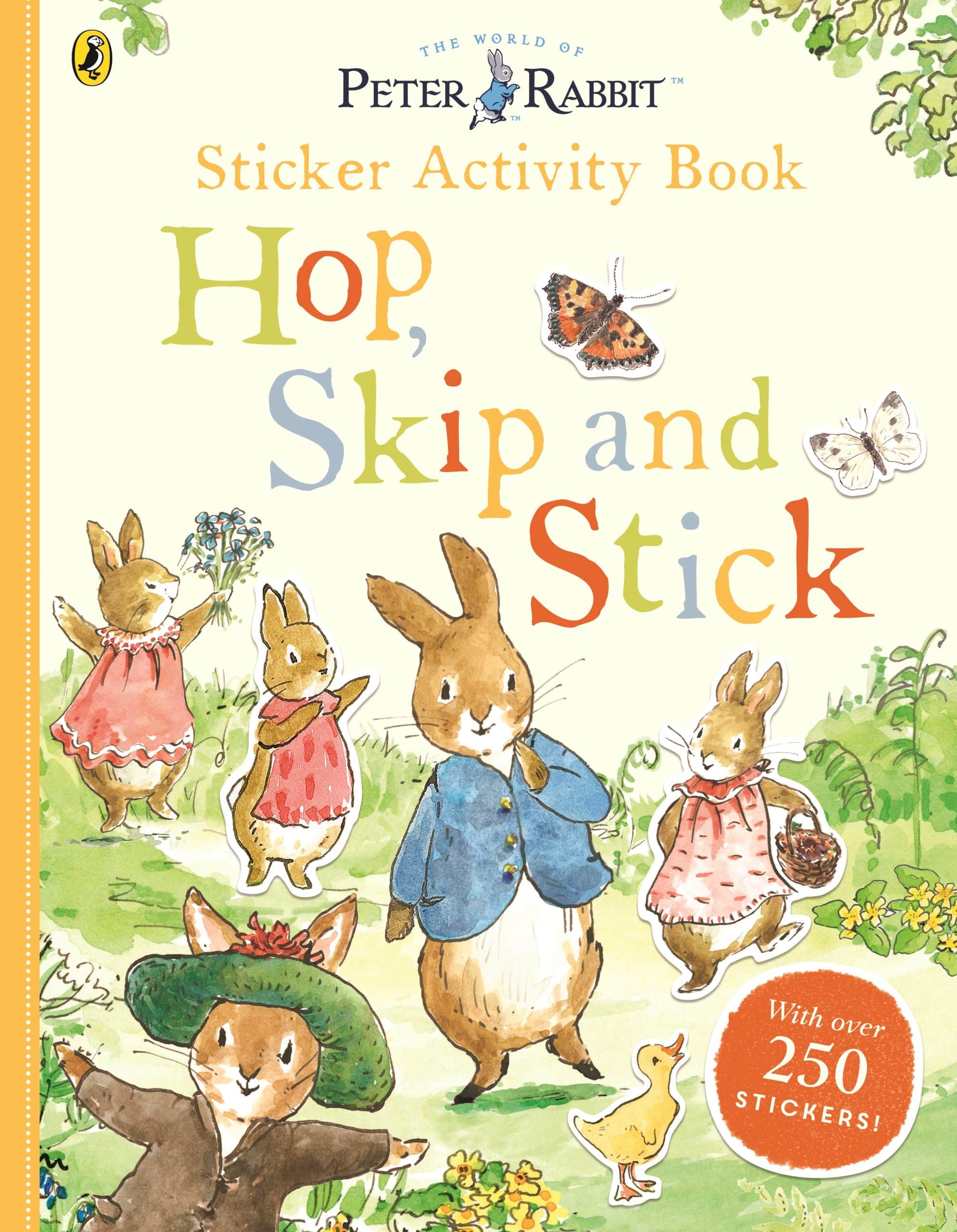 9780241371749 Peter Rabbit Hop, Skip, Stick Sticker Activity