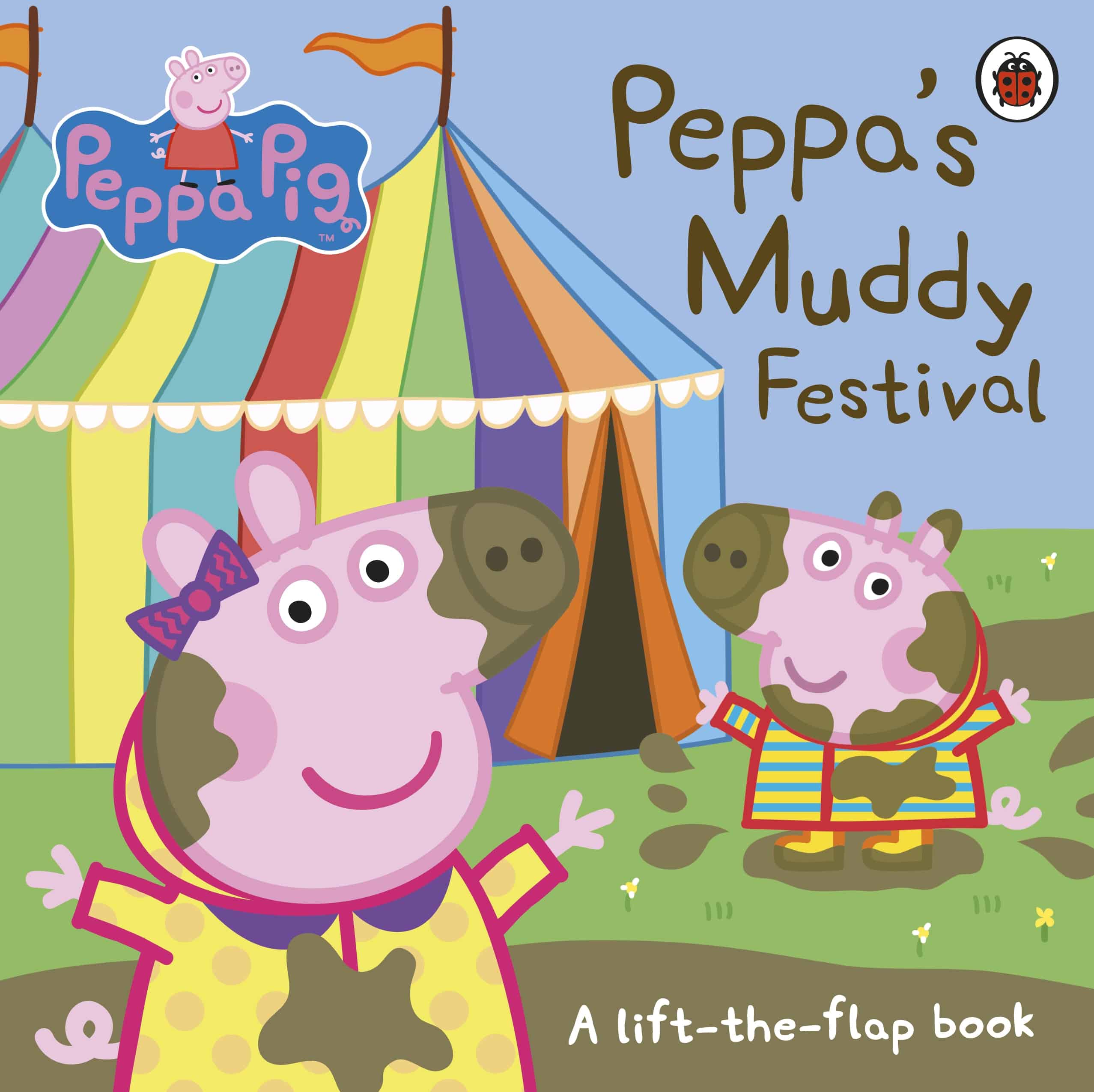 9780241375884 Peppa Pig: Peppa's Muddy Festival: A Lift-the-Flap Book