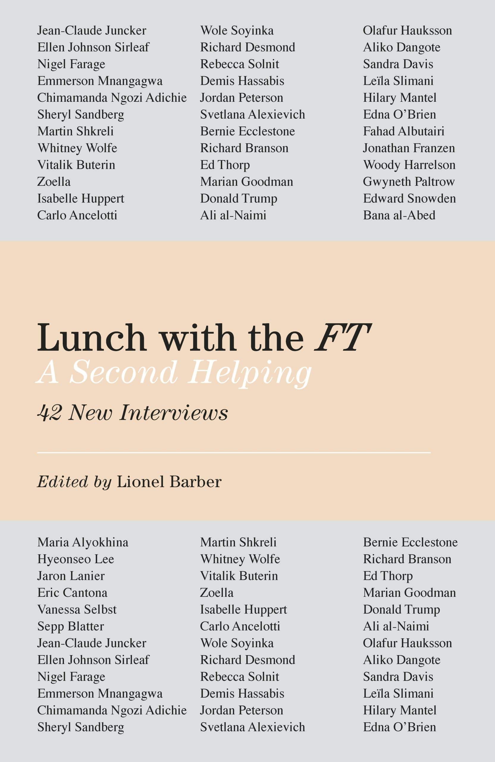 9780241400685 Lunch with the FT: A Second Helping