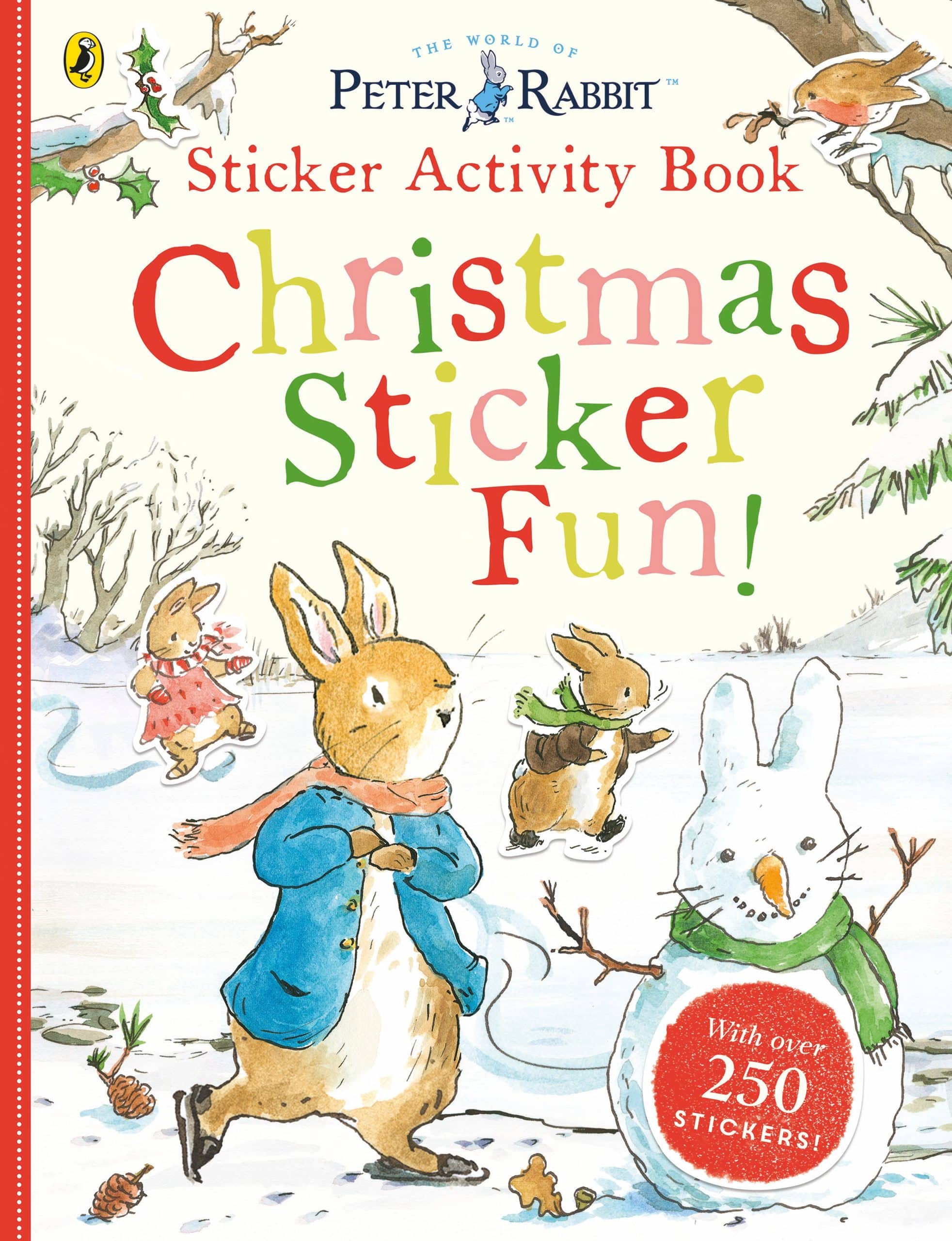 9780241433607 Peter Rabbit Christmas Fun Sticker Activity Book