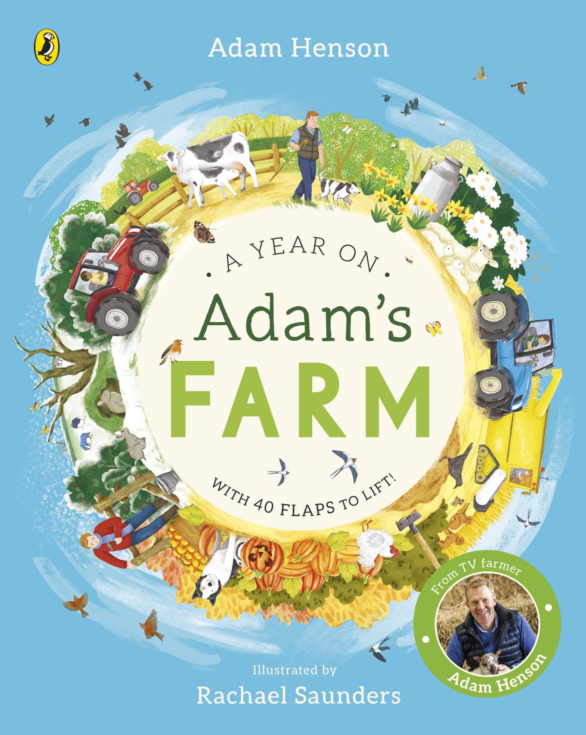 9780241452974 A Year on Adam's Farm
