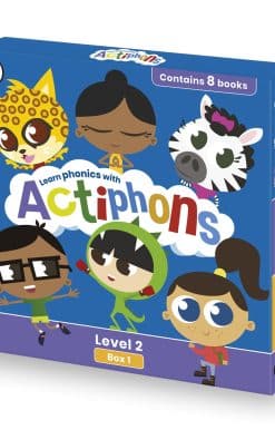 Actiphons Level 2 Box 1: Books 1-8