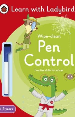 Pen Control: A Learn with Ladybird Wipe-Clean Activity Book 3-5 years: Ideal for home learning (EYFS)