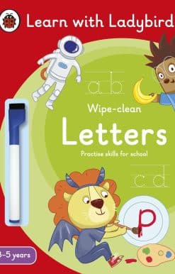 Letters: A Learn with Ladybird Wipe-Clean Activity Book 3-5 years: Ideal for home learning (EYFS)