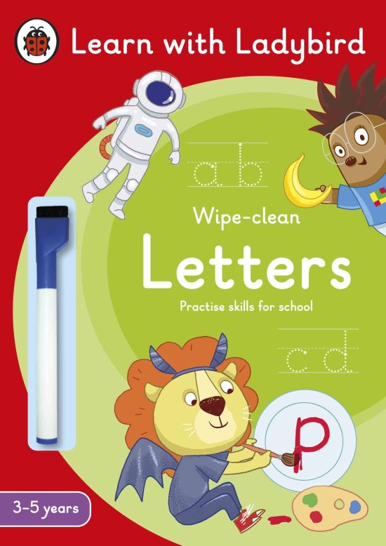 Letters: A Learn with Ladybird Wipe-Clean Activity Book 3-5 years: Ideal for home learning (EYFS)