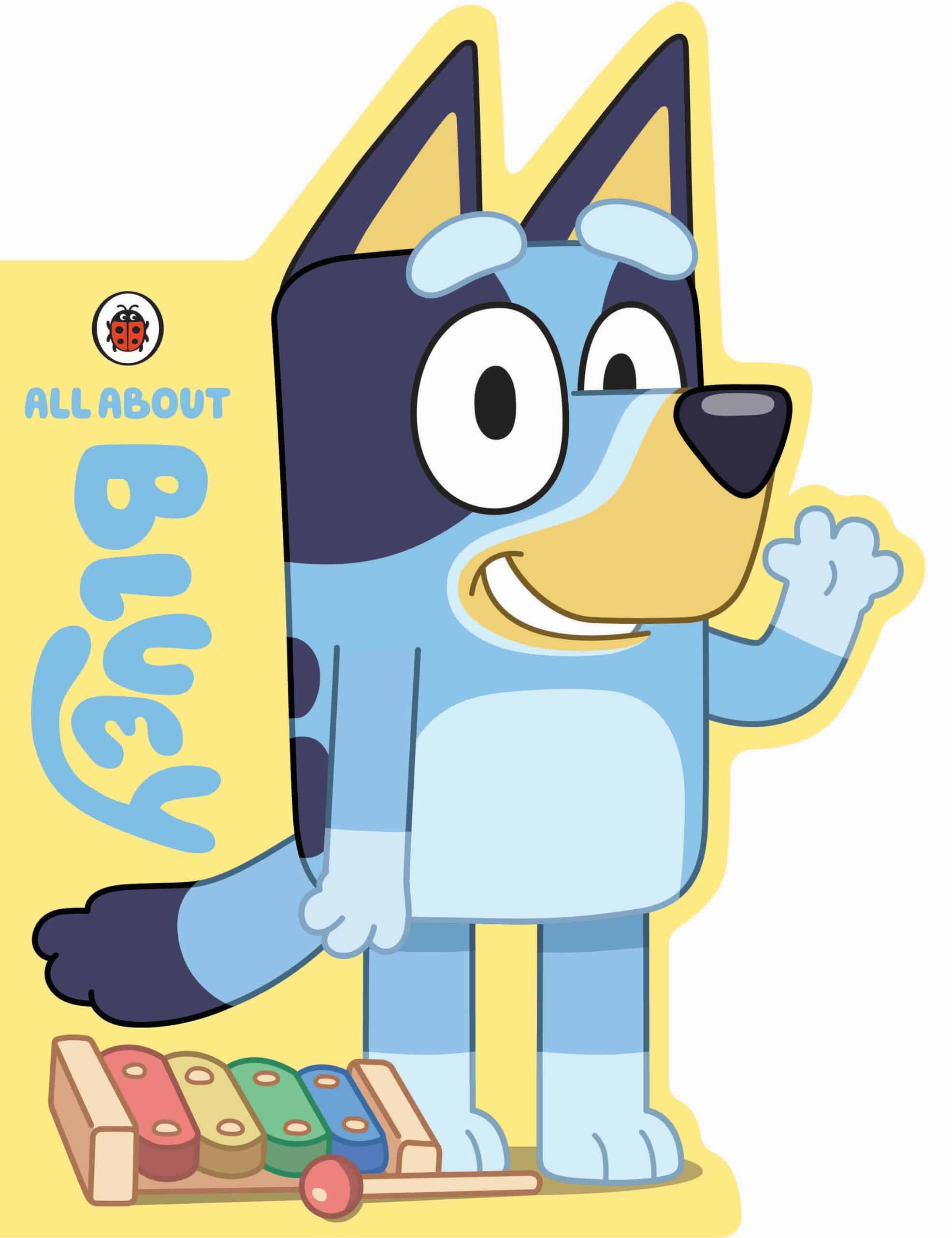 9780241551851 Bluey: All About Bluey: A Bluey-Shaped Board Book