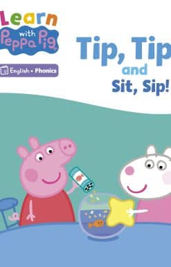 Learn with Peppa Phonics Level 1 Book 1 – Tip Tip and Sit Sip (Phonics Reader)