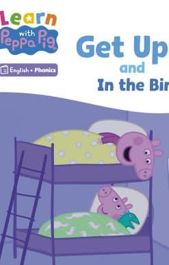 Learn with Peppa Phonics Level 1 Book 4 – Get Up! and In the Bin (Phonics Reader)