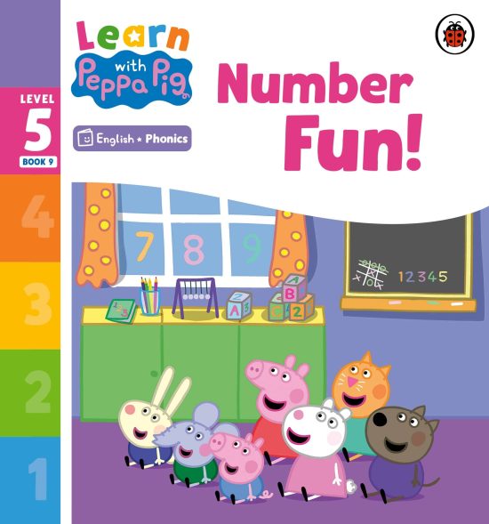 Learn with Peppa Phonics Level 5 Book 9 – Number Fun! (Phonics Reader)