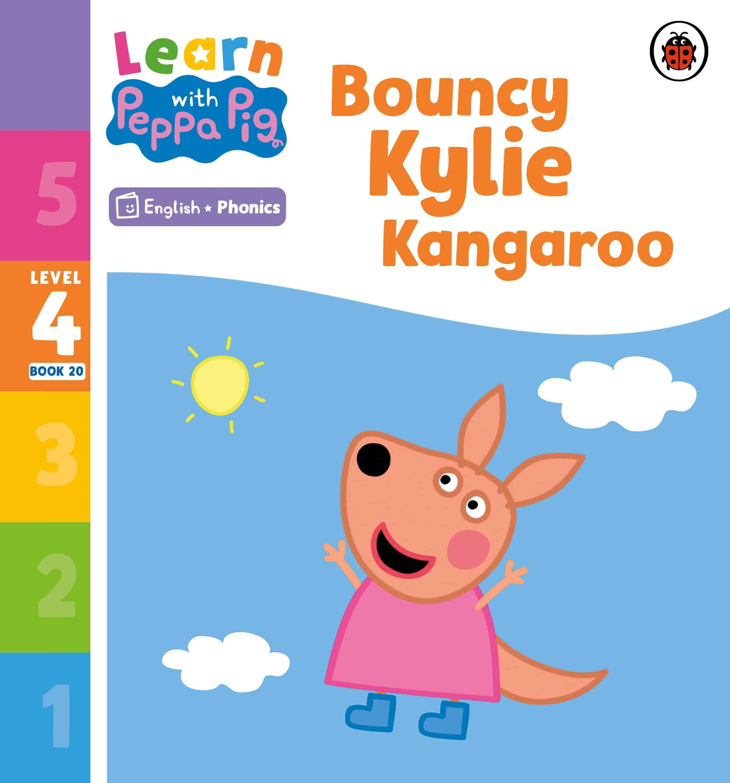 9780241579879 Learn with Peppa Phonics Level 4 Book 20 – Bouncy Kylie Kangaroo (Phonics Reader)