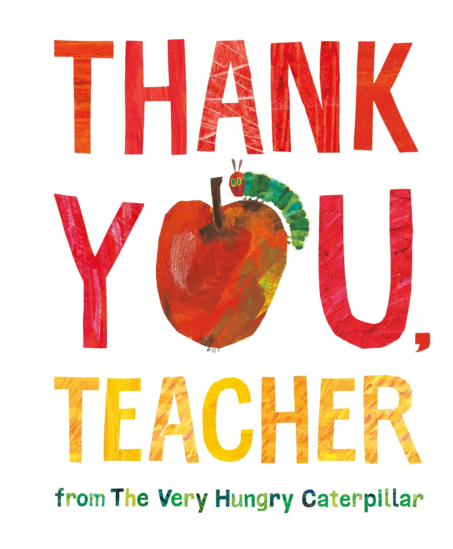 9780241585566 Thank You, Teacher from The Very Hungry Caterpillar