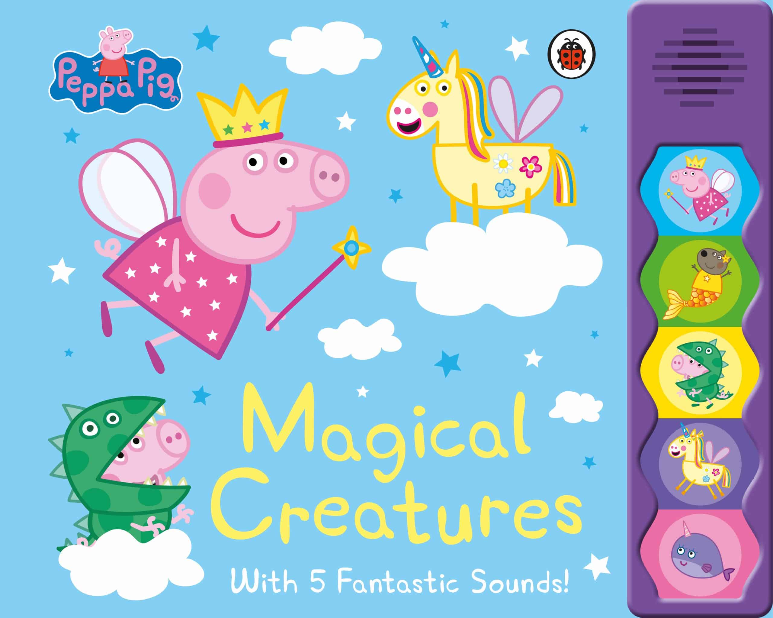 9780241616376 Peppa Pig: Magical Creatures: Noisy Sound Book