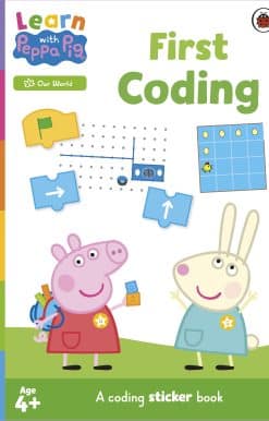 Learn with Peppa: First Coding sticker activity book