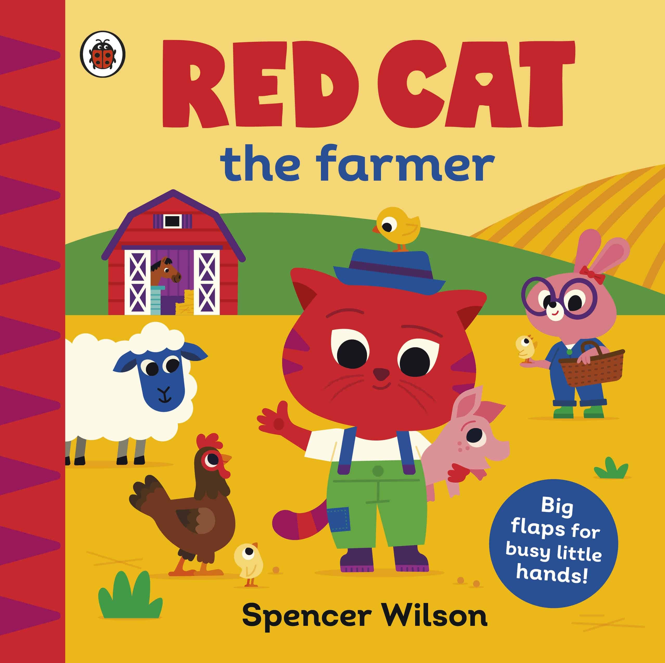 9780241670408 Red Cat the Farmer: With chunky lift-the-flaps