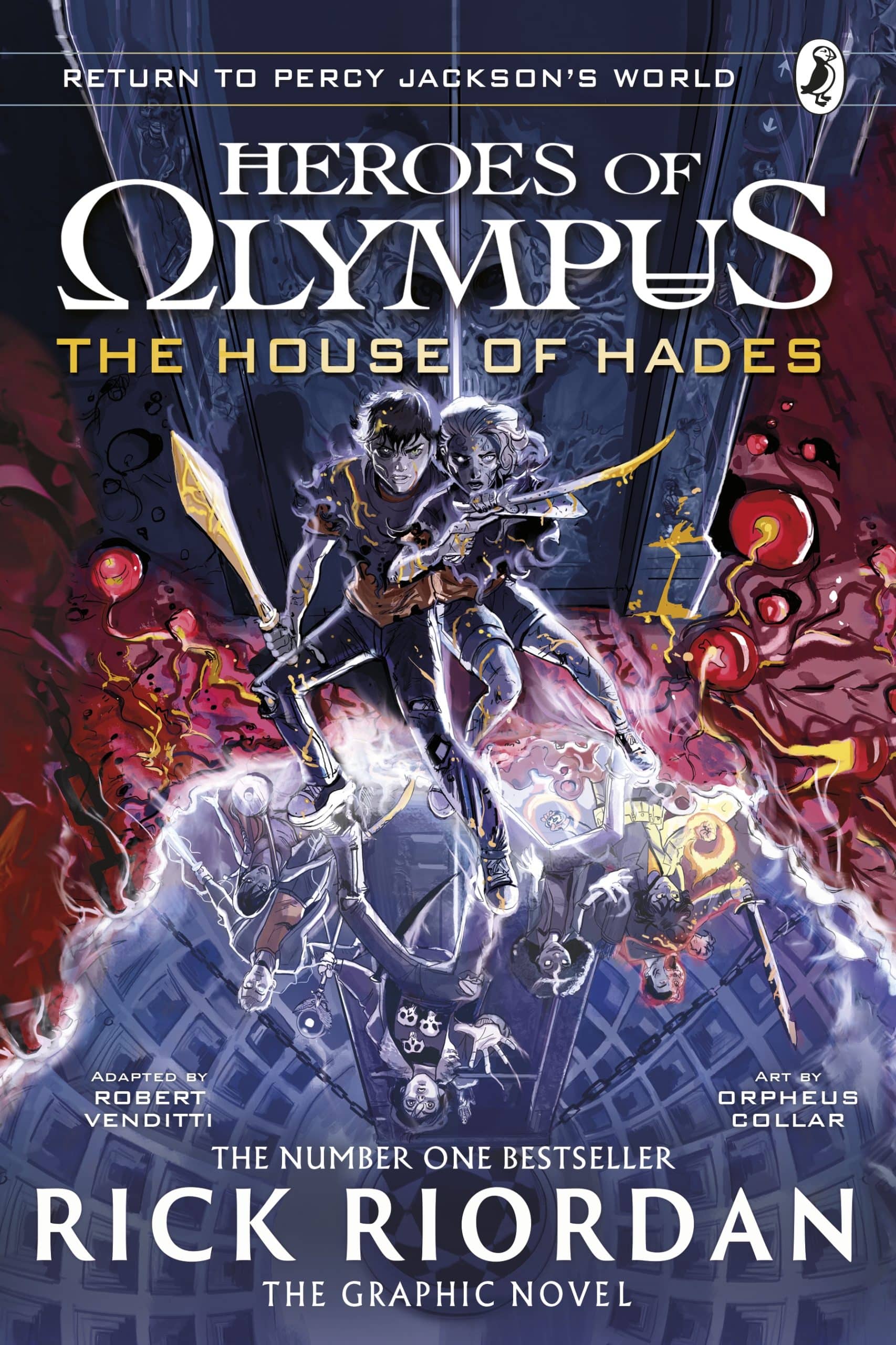 9780241686560 The House of Hades: The Graphic Novel (Heroes of Olympus Book 4)