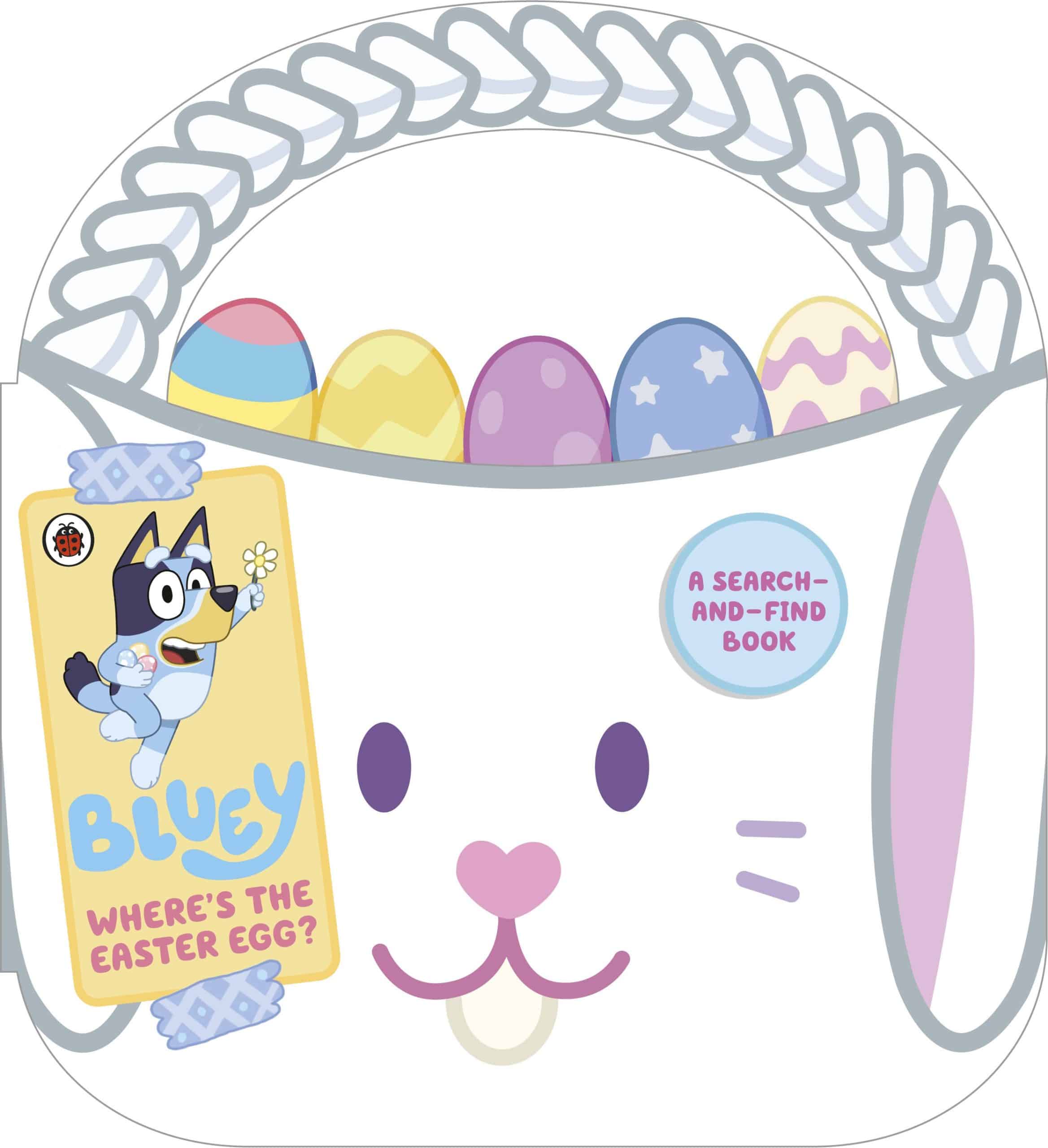 9780241728413 Bluey: Where’s the Easter Egg?: A Shaped Tabbed Board Book