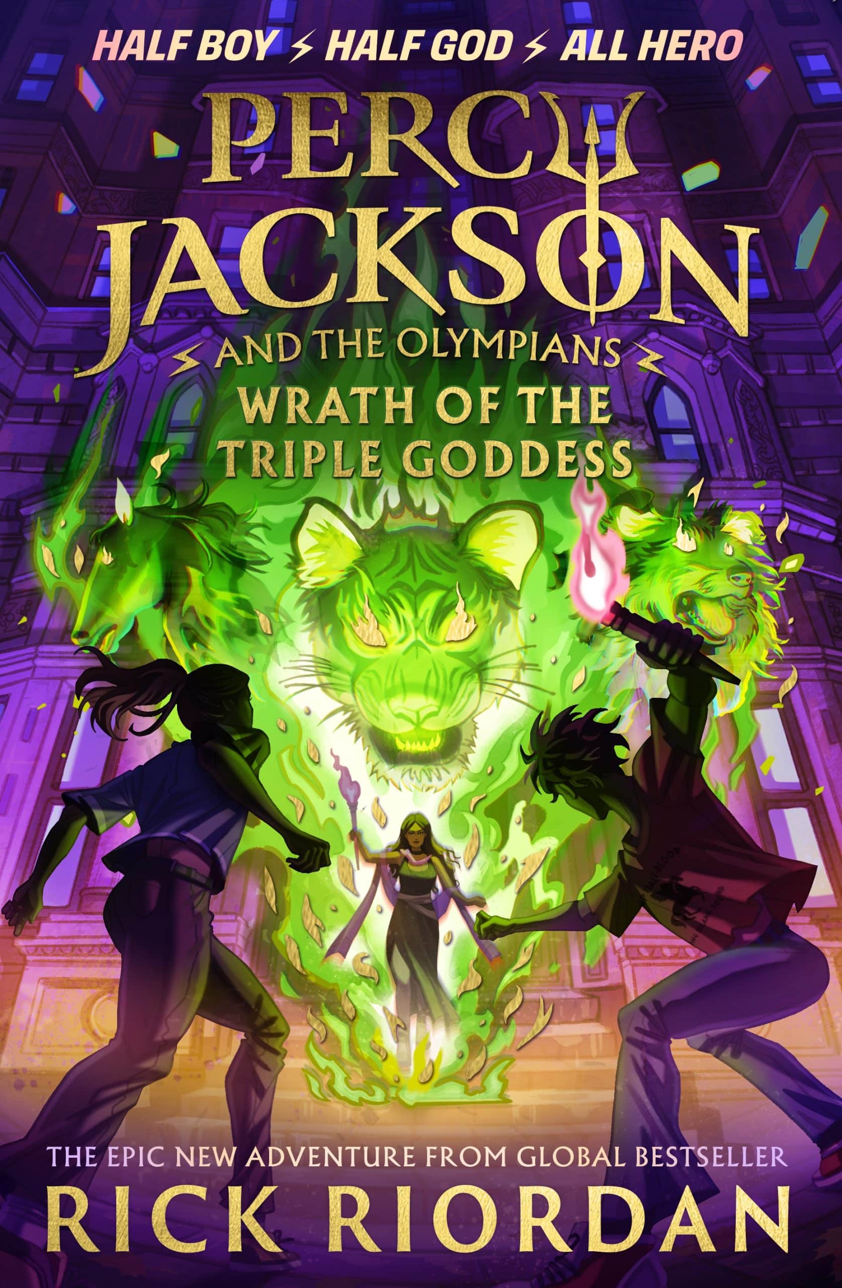 9780241734544 Percy Jackson and the Olympians: Wrath of the Triple Goddess