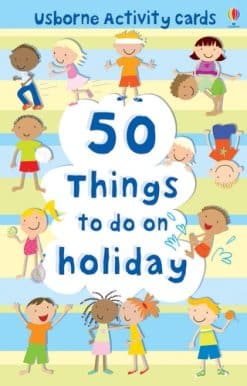 50 things to do on holiday Cards