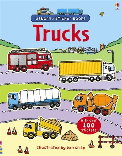 9780746089415 First Sticker Book Trucks