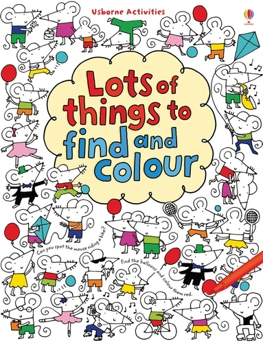 Lots of things to Find and Colour