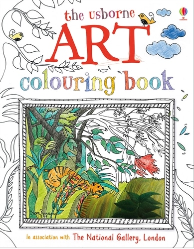 9781409523055 Art colouring Book with stickers
