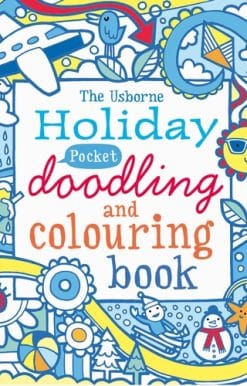 Holiday Pocket Doodling and Colouring book