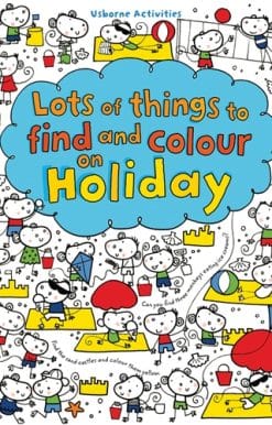 Lots of things to Find and Colour On Holiday