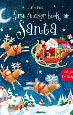 First Sticker Book Santa