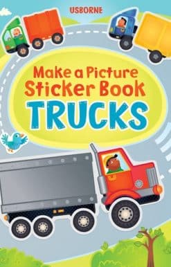 Make a Picture Sticker Book Trucks