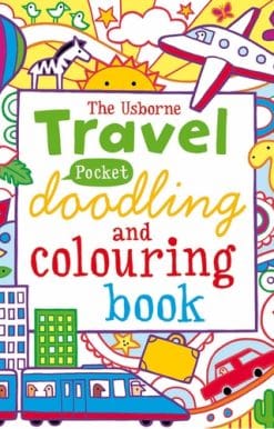 Travel Pocket Doodling and Colouring book