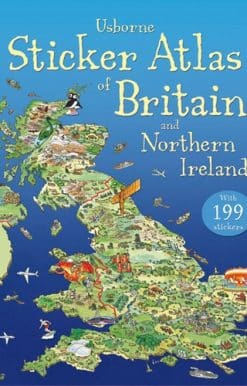Sticker Atlas of Britain and Northern Ireland