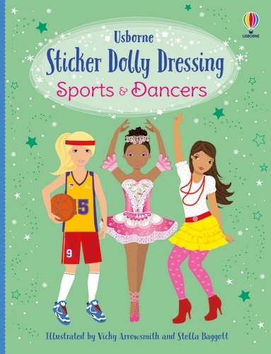 Sticker Dolly Dressing Sports & Dancers