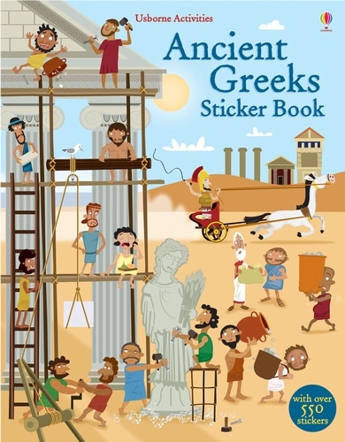 9781409565277 Ancient Greeks Sticker Book
