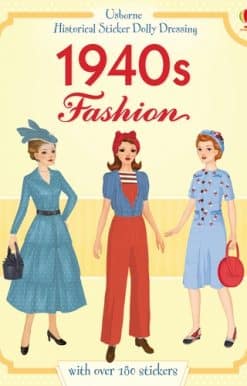 Historical Sticker Dolly Dressing 1940s Fashion