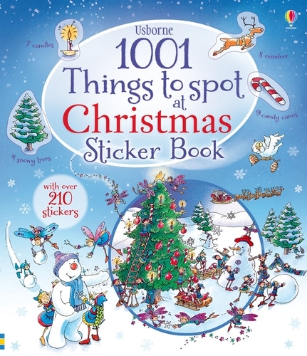 1001 Things to Spot at Christmas Sticker book