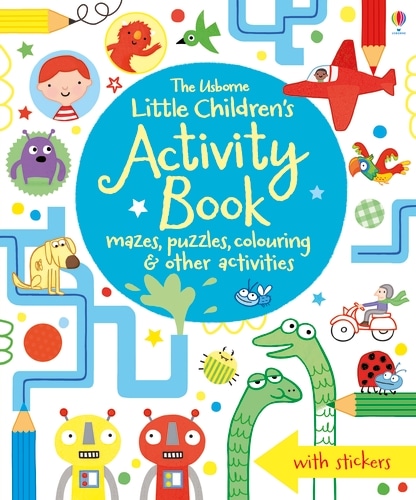 Little Children's Activity Book mazes, puzzles, colouring & other activities