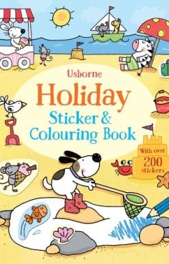 Holiday Sticker and Colouring Book