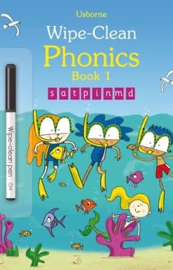 Wipe-clean Phonics book 1