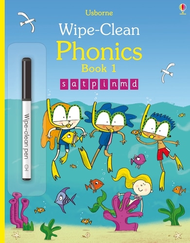 9781409597759 Wipe-clean Phonics book 1