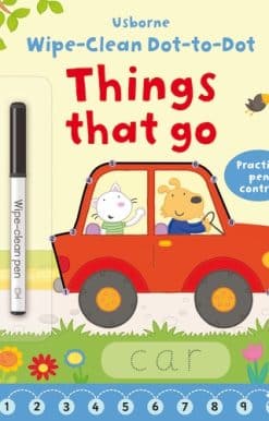 Wipe-clean Dot-to-dot Things that Go