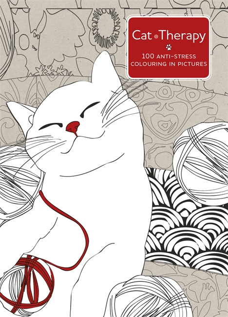 Cat Therapy: A mindful colouring book for adults