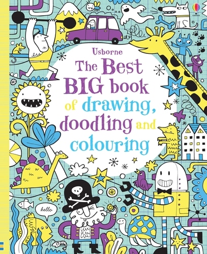 Best Big Book of Drawing, Doodling and Colouring