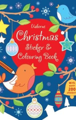 Christmas Sticker and Colouring book