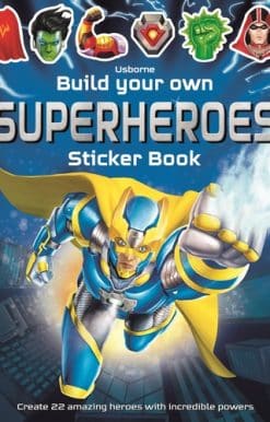 Build Your Own Superheroes Sticker Book
