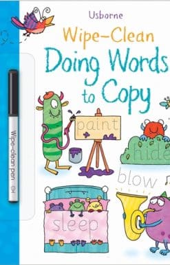Wipe-Clean Doing Words to Copy