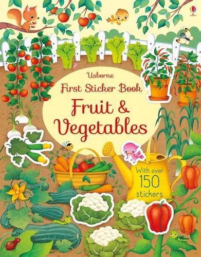 9781474922197 First Sticker Book Fruit and Vegetables