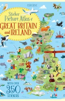 Sticker Picture Atlas of Great Britain and Ireland