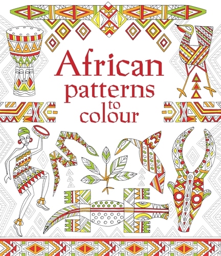 9781474928199 African Patterns to Colour