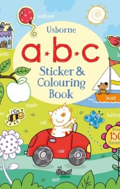 ABC Sticker and Colouring book