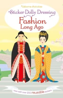 Sticker Dolly Dressing Fashion Long Ago